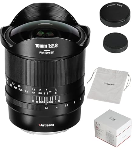 Amazon.com : 7artisans 10mm F2.8 II Fisheye Full Frame Lens for